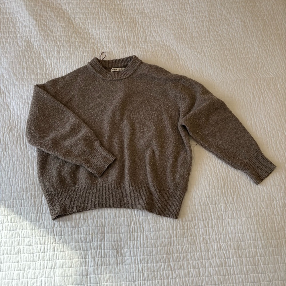Pull&Bear Taupe Knit Sweater Women’s XS